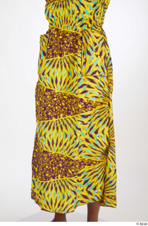 Dina Moses dressed leg lower body yellow long decora apparel…